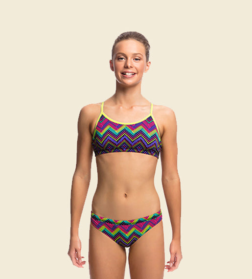 Knitty Gritty - Funkita Girls' Racer Back Two-Piece