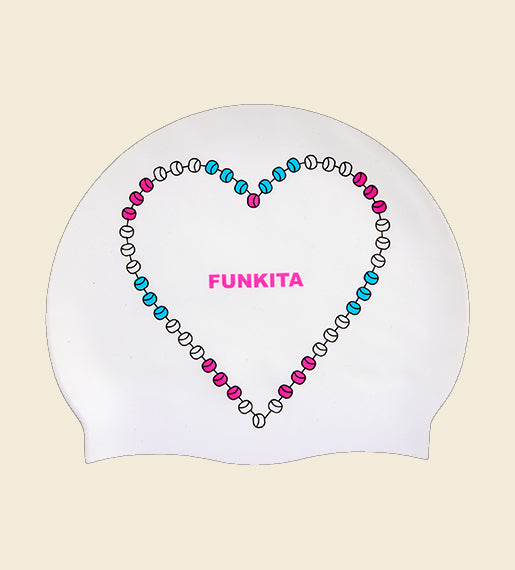 Heart Rope - Funkita Silicone Swim Cap