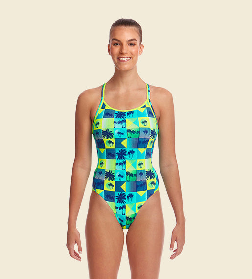 Pop Tropo - Funkita Diamond Back One Piece