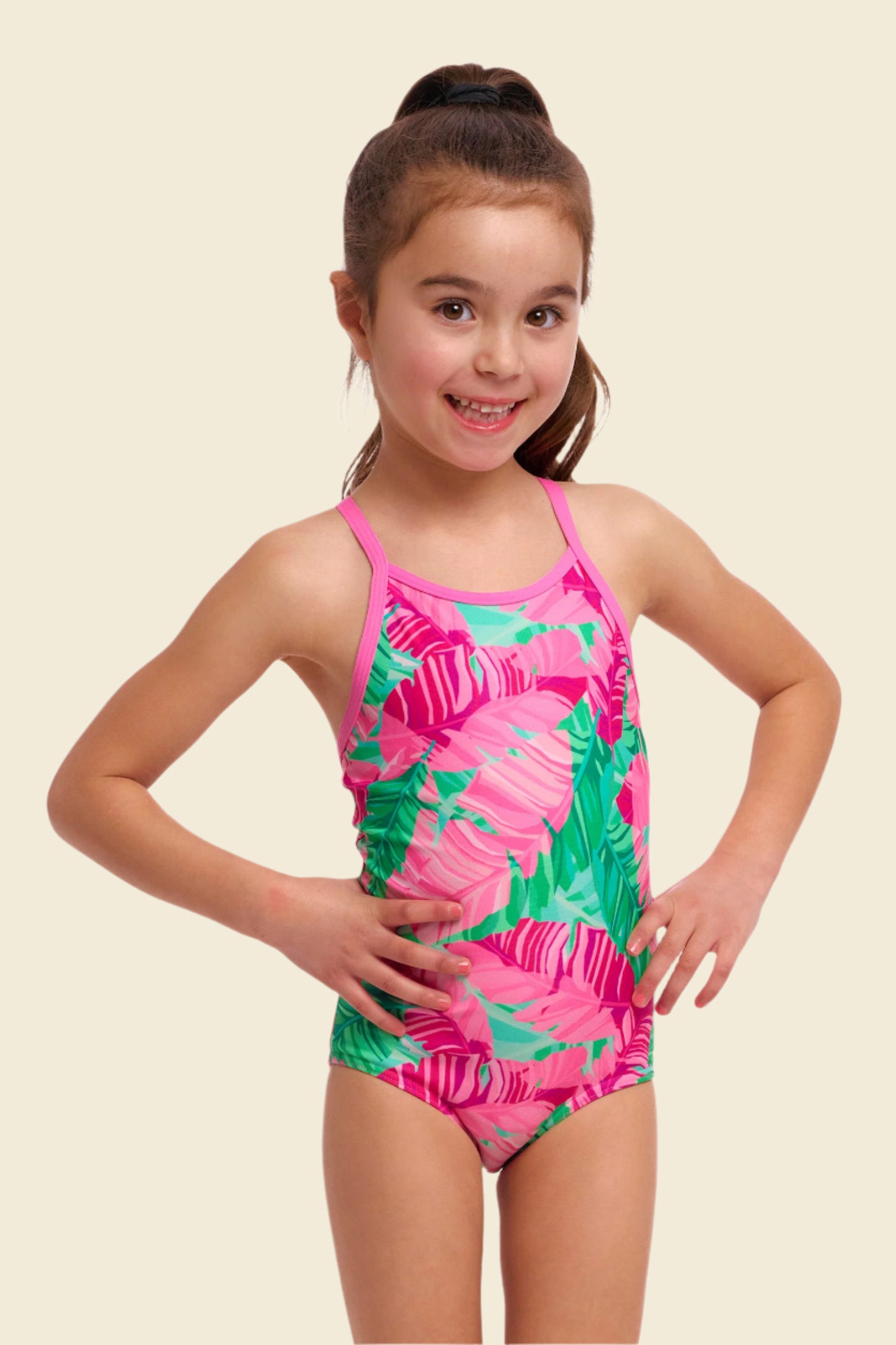 Tropic Palm - Funkita Toddler Girls' Printed One Piece