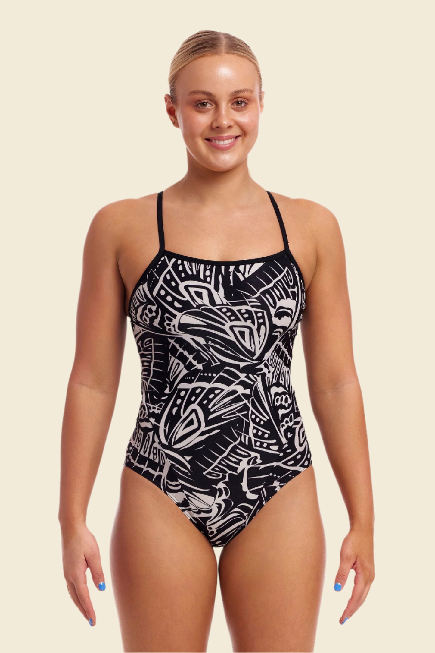 Night Flyer - Funkita Single Strap One Piece