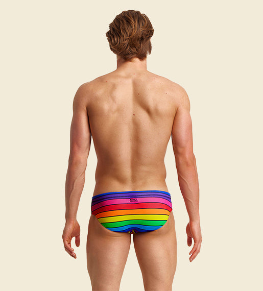 Rainbow Racer - Funky Trunks Classic Swim Brief