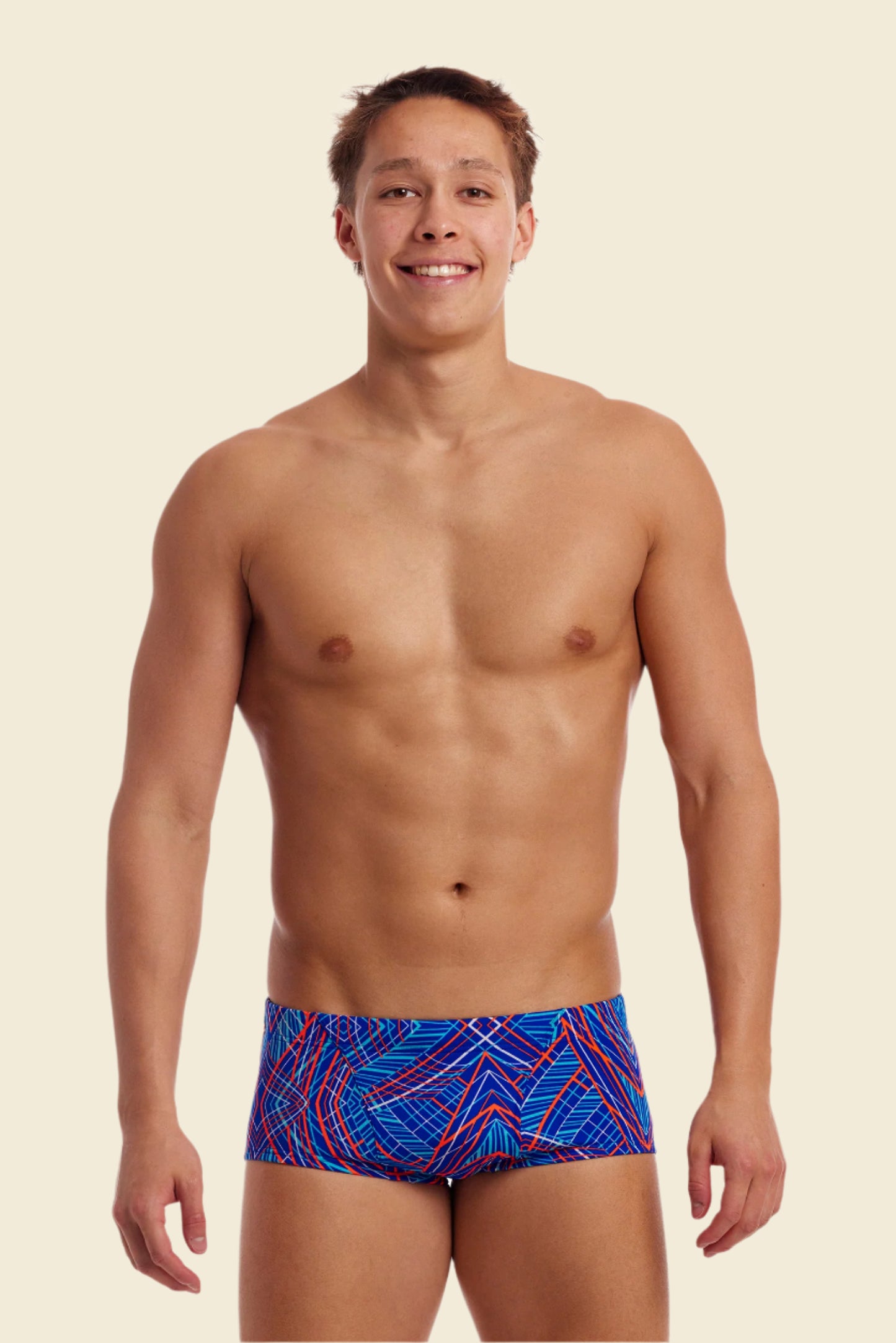 Frequency - Funky Trunks Classic Swim Trunks