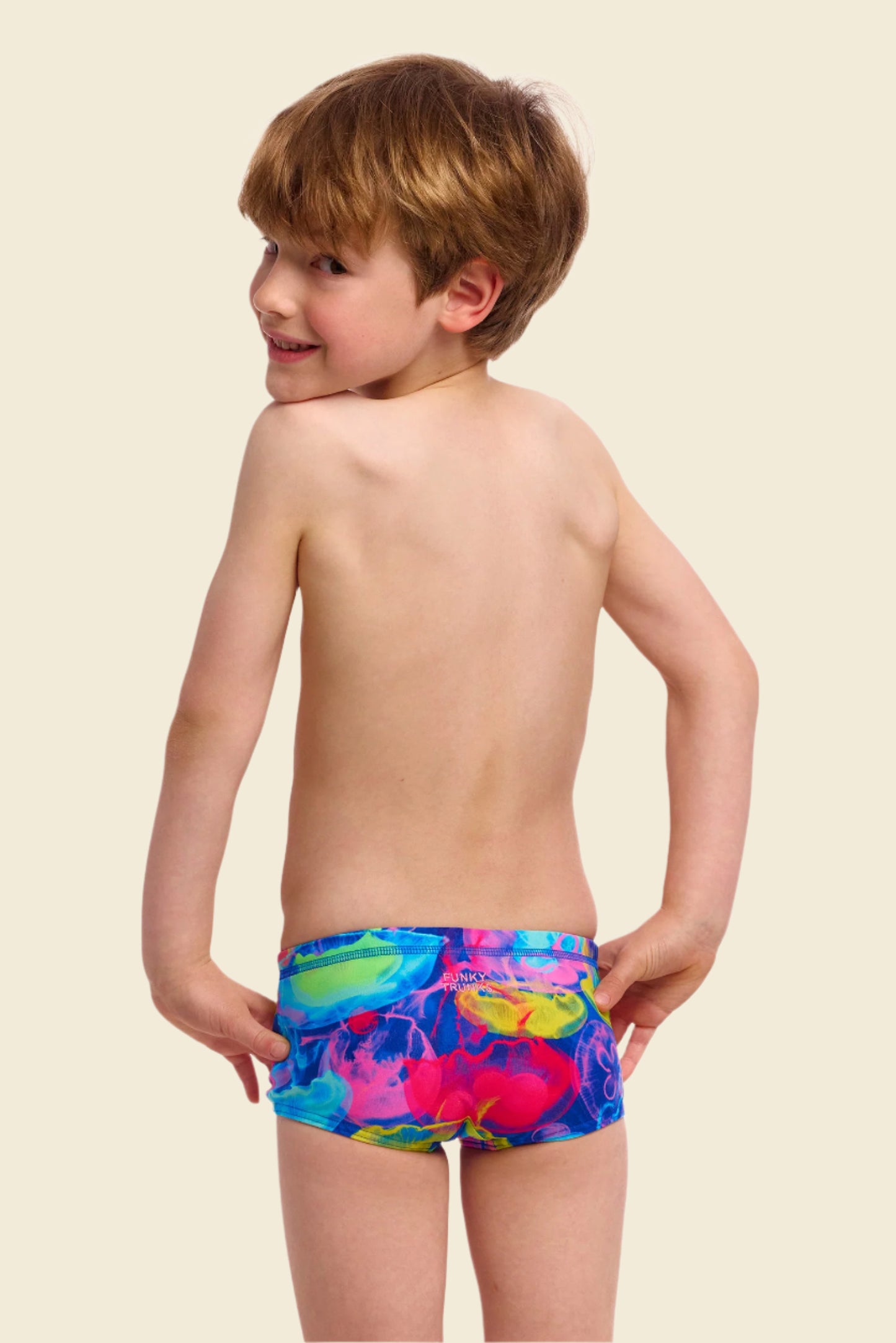 Sting Stung - Funky Trunks Toddler Boys' Printed Trunks