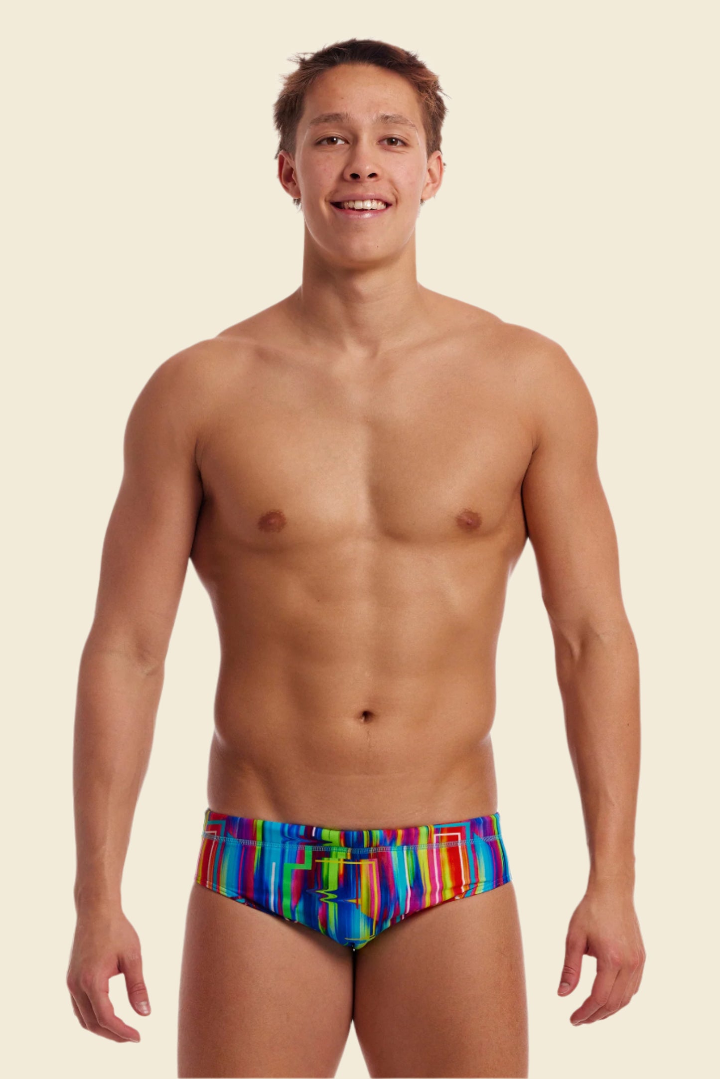 The Glitch - Funky Trunks Classic Swim Brief