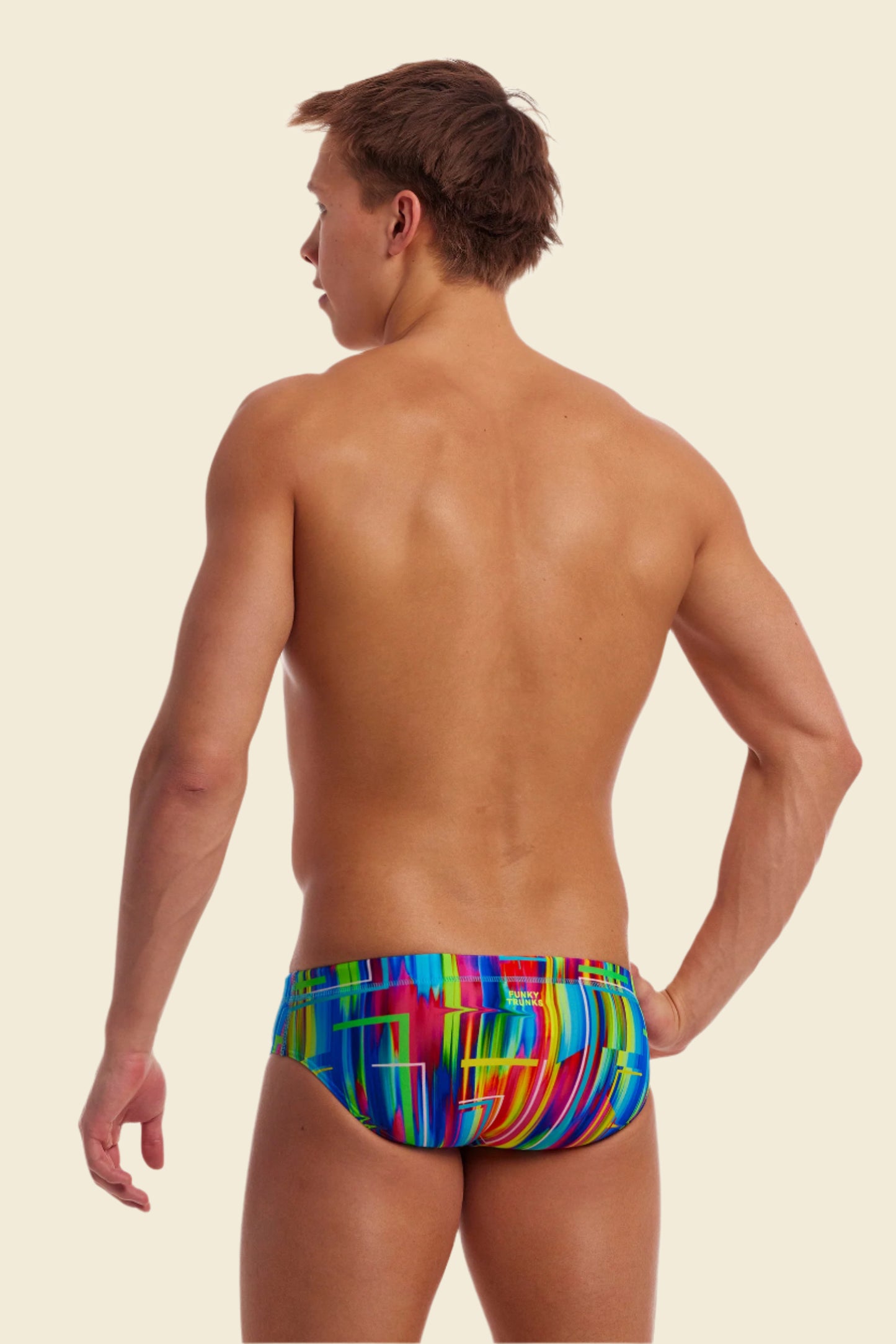 The Glitch - Funky Trunks Classic Swim Brief