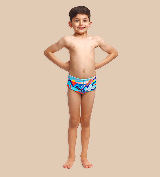 Vive La Funky - Funky Trunks Toddler Boys' Printed Trunks